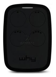 Why evo 20.0 BLACK Télécommande portail 4 boutons multiple - Telecommande Express