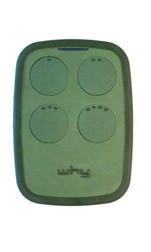 Why noa OLIVE GREEN Télécommande portail 4 boutons multiple - Telecommande Express