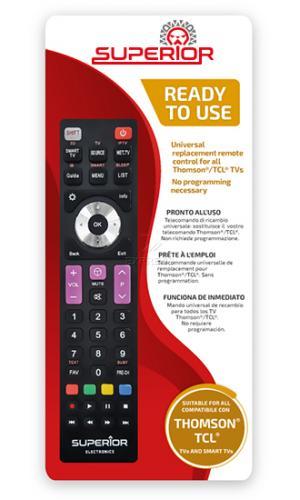 Télécommande TV SUPERIOR UNIVERSELLE THOMSON ET TCL Originale