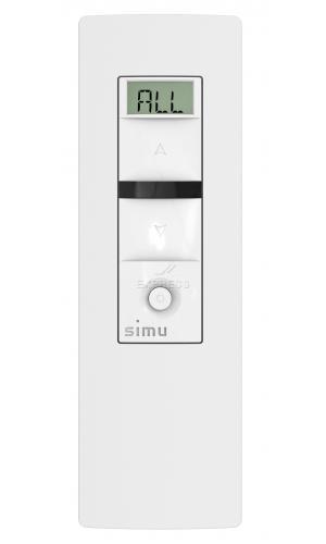 Télécommande volet roulant Simu hz mobile 5 canaux