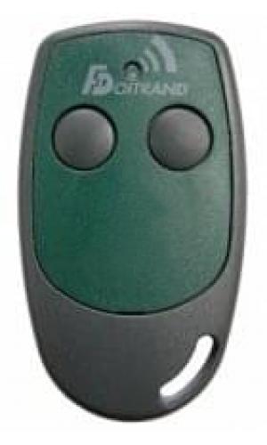 Doitrand TS 2DE Télécommande portail 2 boutons 433.92 MHz - Telecommande Express