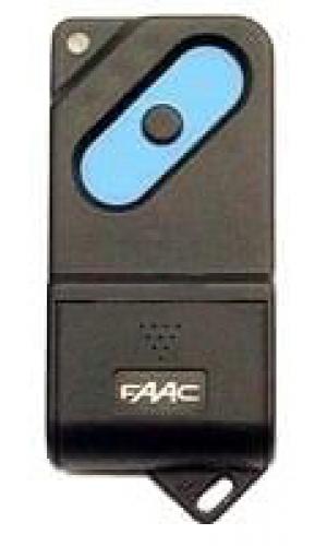 Faac 433DS 1 Télécommande portail 1 bouton 433.92 MHz - Telecommande Express