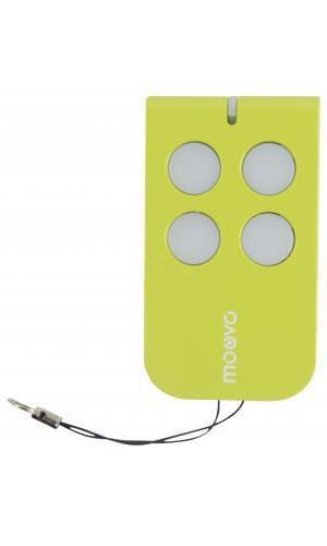 Moovo MT 4V Télécommande portail 4 boutons 433.92 MHz - Telecommande Express