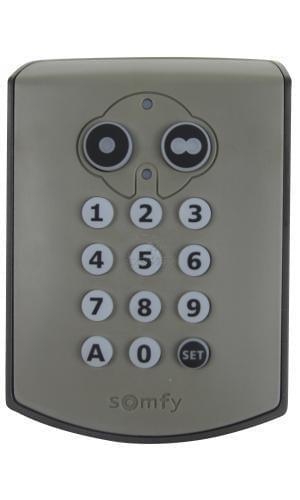 Somfy KEYPAD RTS 1841030 Télécommande portail 12 boutons 433.42 MHz - Telecommande Express
