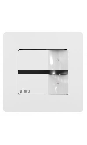 TÃ©lÃ©commande volet roulant Simu hz mural 1 canal 2008369