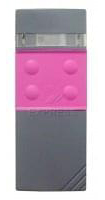 Cardin S 48 TX4 30.875 MHZ PINK Télécommande portail 4 boutons 30.875 MHz - Telecommande Express