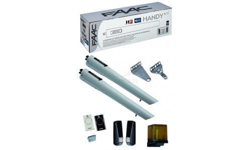 Motorisation portail battant Faac handy kit integral 24v