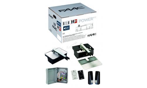 Motorisation portail enterrÃ© Faac power kit integral 24v 770n