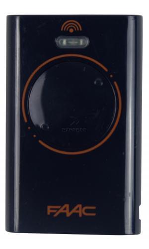 Faac XT 2 433 SL Télécommande portail 2 boutons 433.92 MHz - Telecommande Express