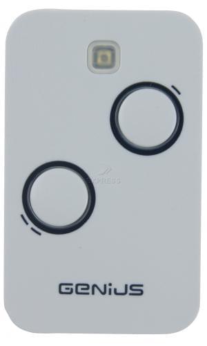 Genius KILO TX2 JLC Télécommande portail 2 boutons 868.35 MHz - Telecommande Express