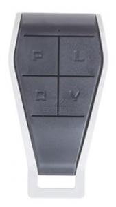 Key PLAY 4R BLACK Télécommande portail 4 boutons 433.92 MHz - Telecommande Express