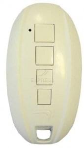 King gates MYO 4C WHITE Télécommande portail 4 boutons 433.92 MHz - Telecommande Express