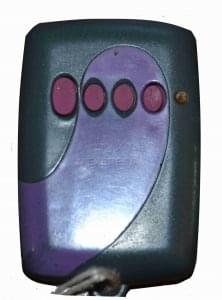 V2 TRR 4 PURPLE Télécommande portail 4 boutons 433.92 MHz - Telecommande Express