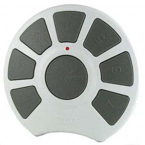 Yokis GALET 8TP Télécommande portail 8 boutons 2400 MHz - Telecommande Express