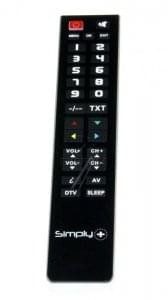 Télécommande TV Superior SIMPLY PLUS Originale
