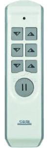 Télécommande volet roulant Siral komfort 580728 blanc