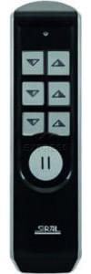 Télécommande volet roulant Siral komfort 580728 noir